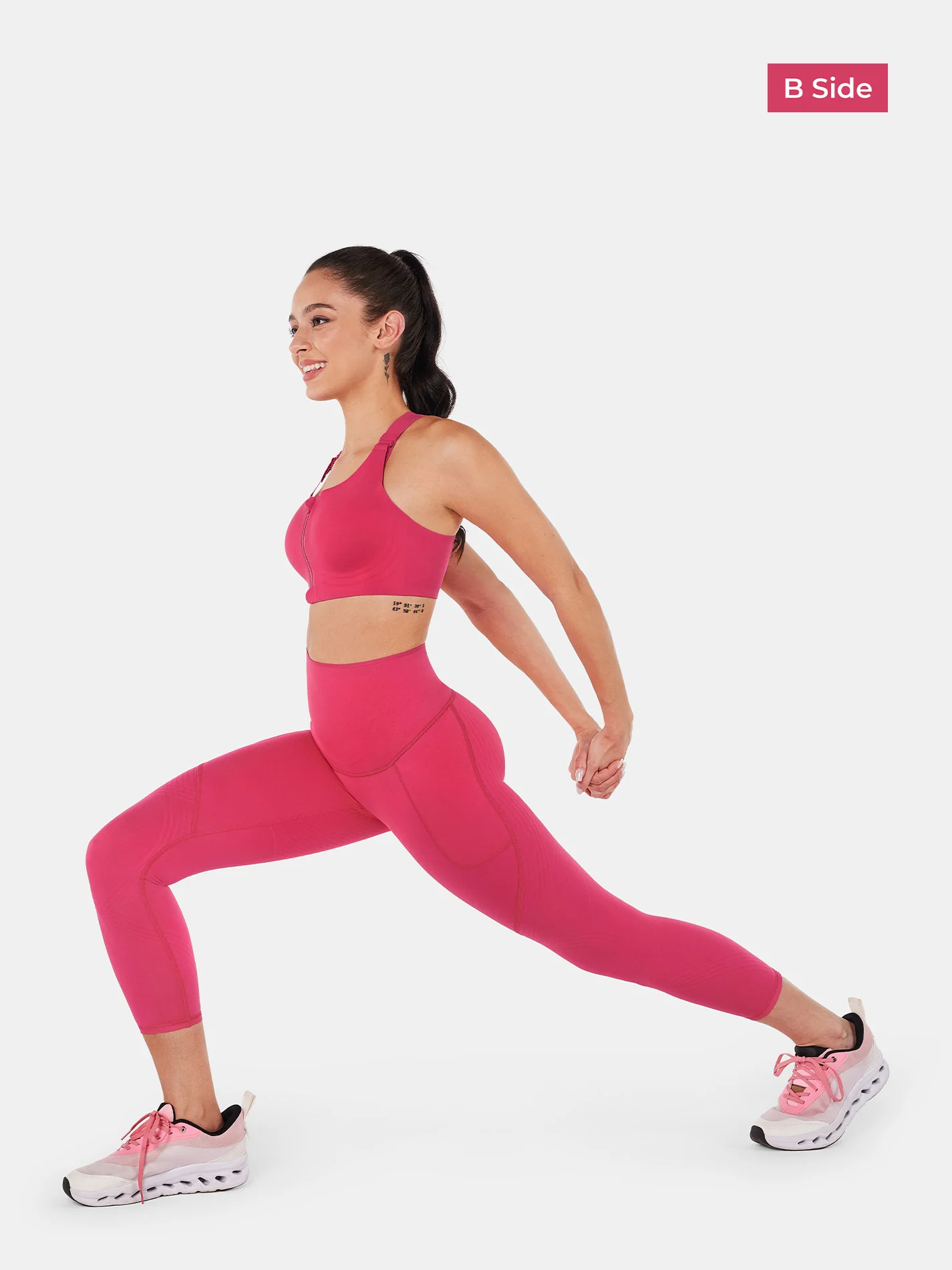 Body Sculpt Side Pocket 7/8 Leggings 2.0 (Reversible Wear) - Image 27