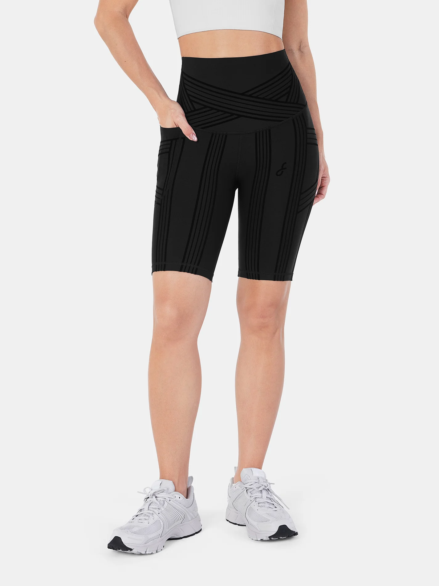 PowerBand Resistance 9" Biker Shorts (Reversible Wear) - Image 5
