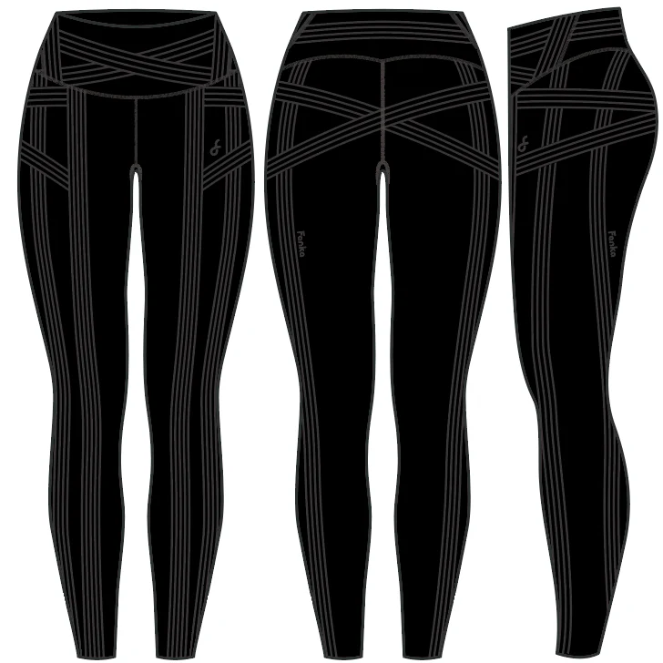 PowerBand Resistance Leggings (Reversible Wear) - Image 56